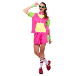 Fato de Desportista Anos 80 Mulher