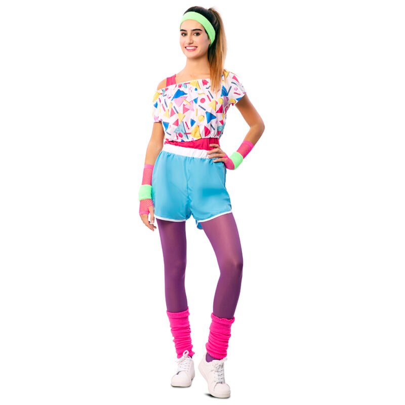 Fato de Desportista Anos 80 Mulher