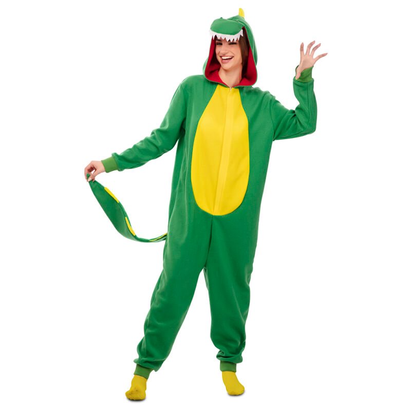 Fato de Dinossauro Kigurumi Unissex