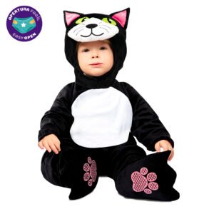 Fato de Gatinho Bebé