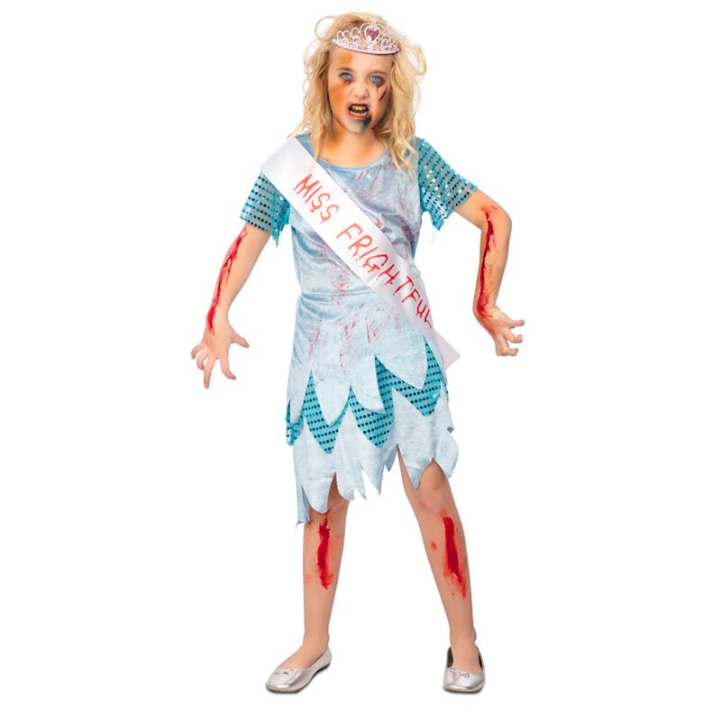 Fato de Miss Zombie Menina
