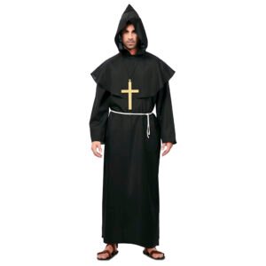 Fato de Monge Preto Homem