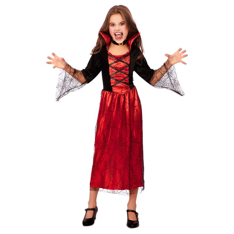 Fato de Rainha dos Vampiros Menina