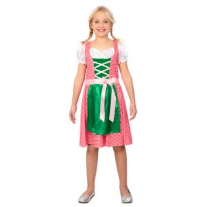 Fato de Tirolesa Verde Menina